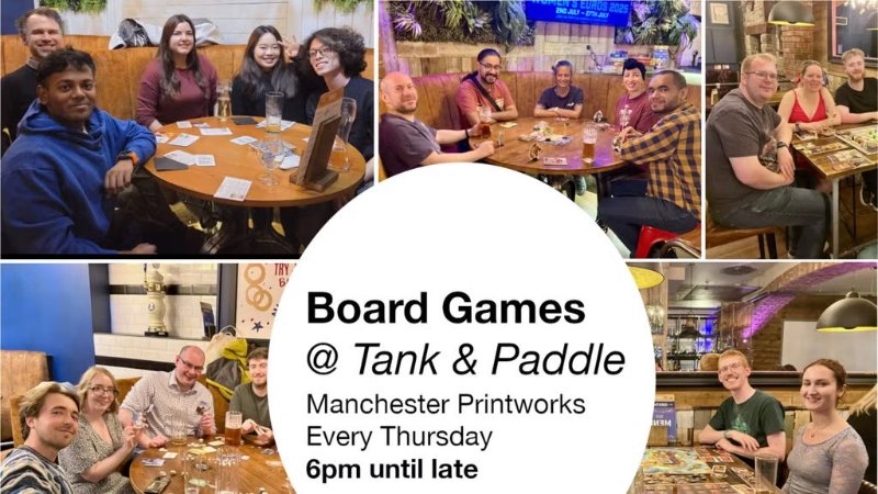 Manchester City Centre Board and Card Game Thursdays